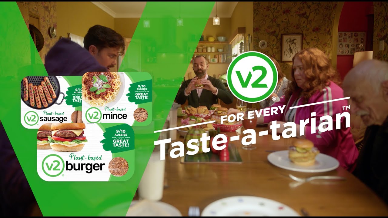 v2 Plant-based Meat: For Every Taste-a-tarian™