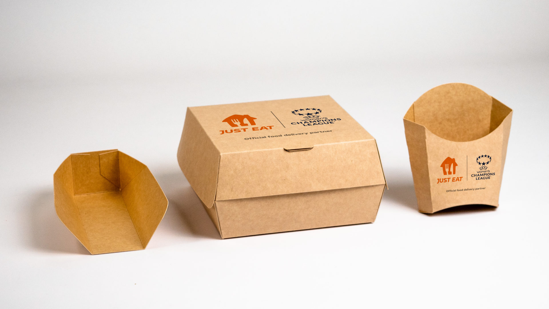 Just Eat Takeaway.com brings seaweed-lined packaging to the UEFA Finals in Seville and Turin