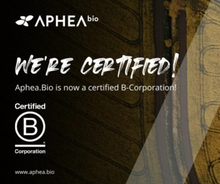 Aphea.Bio became B Corp Certified